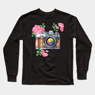 Life's pause button Long Sleeve T-Shirt